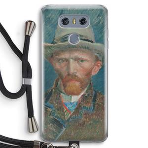 CaseCompany Van Gogh: LG G6 Transparant Hoesje met koord