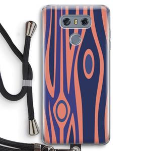 CaseCompany Bast A: LG G6 Transparant Hoesje met koord