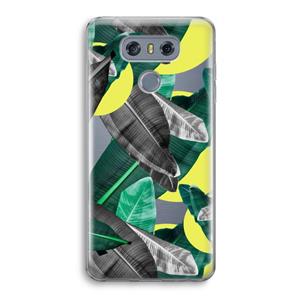 CaseCompany Fantasie jungle: LG G6 Transparant Hoesje