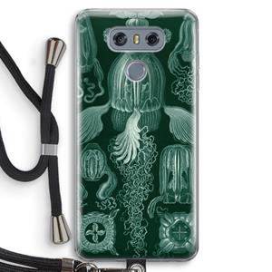 CaseCompany Haeckel Cubomedusae: LG G6 Transparant Hoesje met koord