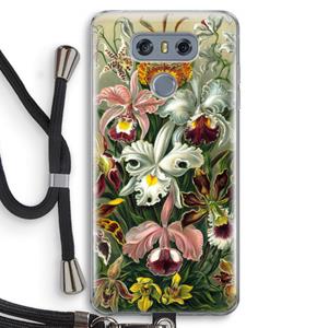 CaseCompany Haeckel Orchidae: LG G6 Transparant Hoesje met koord