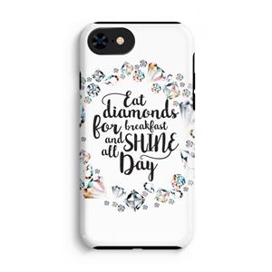 CaseCompany Diamonds: iPhone 7 Tough Case