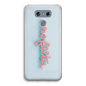 CaseCompany nofilter: LG G6 Transparant Hoesje