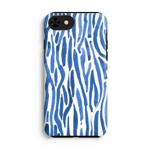 CaseCompany Blauwe nerven: iPhone 7 Tough Case