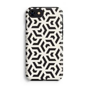 CaseCompany Crazy pattern: iPhone 7 Tough Case