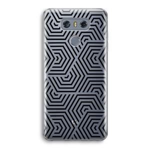 CaseCompany Magic pattern: LG G6 Transparant Hoesje