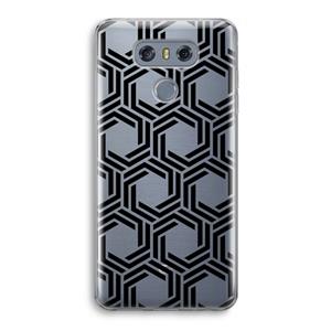 CaseCompany Geometrisch patroon: LG G6 Transparant Hoesje