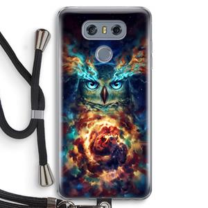 CaseCompany Aurowla: LG G6 Transparant Hoesje met koord