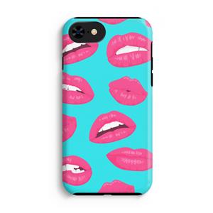 CaseCompany Bite my lip: iPhone 7 Tough Case