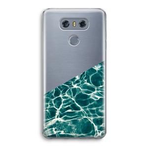 CaseCompany Weerkaatsing water: LG G6 Transparant Hoesje