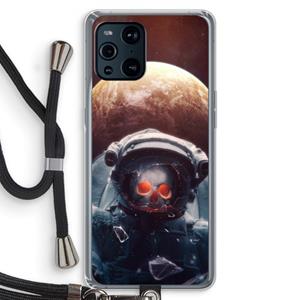CaseCompany Voyager: Oppo Find X3 Pro Transparant Hoesje met koord