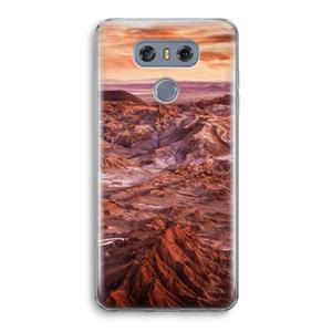 CaseCompany Mars: LG G6 Transparant Hoesje