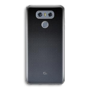 CaseCompany Musketon Halftone: LG G6 Transparant Hoesje