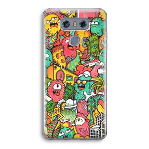 CaseCompany Vexx City: LG G6 Transparant Hoesje