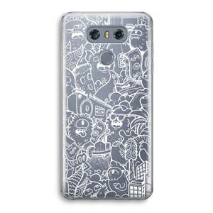CaseCompany Vexx City #2: LG G6 Transparant Hoesje