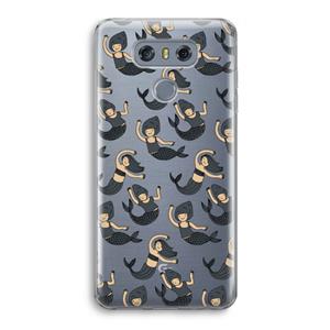 CaseCompany Zeemeermin: LG G6 Transparant Hoesje