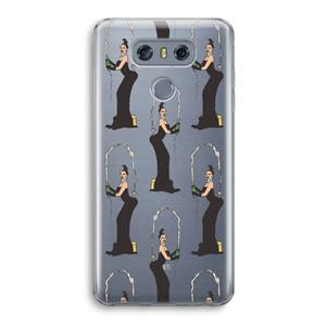 CaseCompany Pop Some Kim: LG G6 Transparant Hoesje