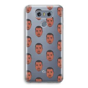 CaseCompany Kanye Call Me℃: LG G6 Transparant Hoesje