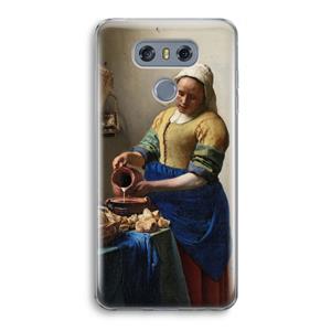 CaseCompany The Milkmaid: LG G6 Transparant Hoesje