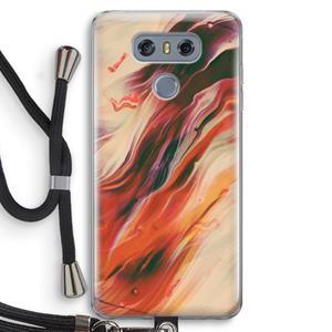 CaseCompany Forgotten Lands: LG G6 Transparant Hoesje met koord