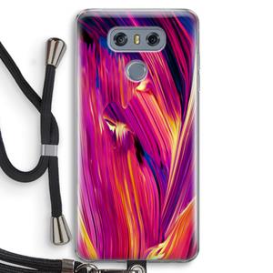 CaseCompany Phoenix: LG G6 Transparant Hoesje met koord