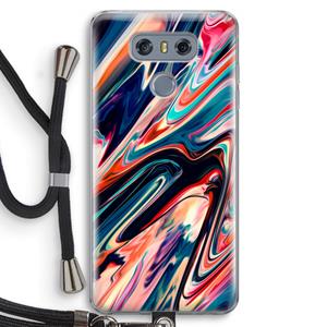 CaseCompany Quantum Being: LG G6 Transparant Hoesje met koord