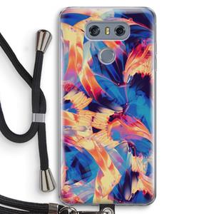 CaseCompany Tuesday Night: LG G6 Transparant Hoesje met koord