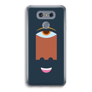 CaseCompany Mono M: LG G6 Transparant Hoesje