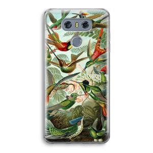 CaseCompany Haeckel Trochilidae: LG G6 Transparant Hoesje