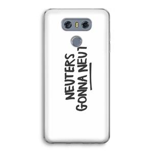 CaseCompany Neuters: LG G6 Transparant Hoesje