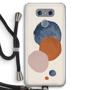 CaseCompany Geo #4: LG G6 Transparant Hoesje met koord