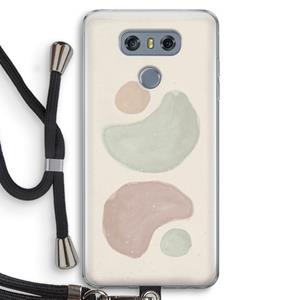 CaseCompany Geo #10: LG G6 Transparant Hoesje met koord