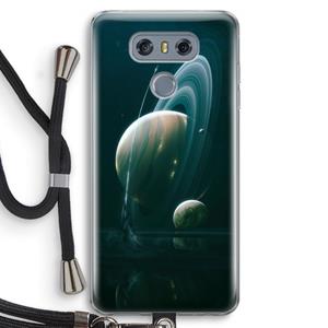CaseCompany Mercurius: LG G6 Transparant Hoesje met koord