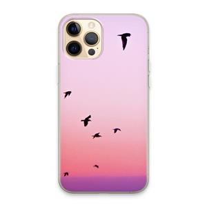 CaseCompany Fly away: iPhone 13 Pro Max Transparant Hoesje
