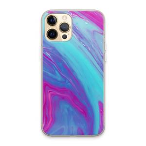 CaseCompany Zweverige regenboog: iPhone 13 Pro Max Transparant Hoesje