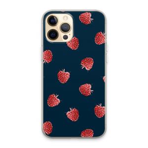 CaseCompany Framboosjes: iPhone 13 Pro Max Transparant Hoesje