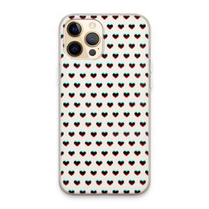 CaseCompany Hartjes: iPhone 13 Pro Max Transparant Hoesje