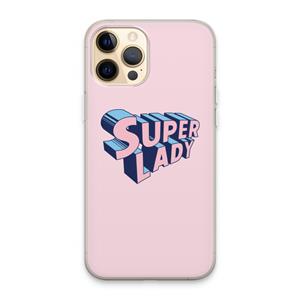 CaseCompany Superlady: iPhone 13 Pro Max Transparant Hoesje