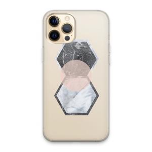 CaseCompany Creatieve toets: iPhone 13 Pro Max Transparant Hoesje