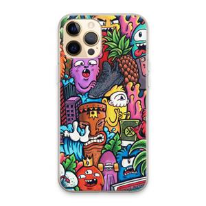 CaseCompany Vexx Mixtape: iPhone 13 Pro Max Transparant Hoesje