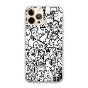 CaseCompany Vexx City #2: iPhone 13 Pro Max Transparant Hoesje