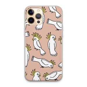 CaseCompany Papegaai: iPhone 13 Pro Max Transparant Hoesje