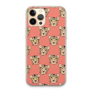 CaseCompany Tijger: iPhone 13 Pro Max Transparant Hoesje