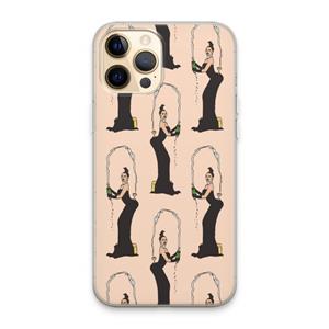 CaseCompany Pop Some Kim: iPhone 13 Pro Max Transparant Hoesje