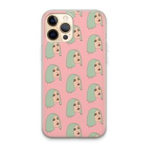 CaseCompany King Kylie: iPhone 13 Pro Max Transparant Hoesje