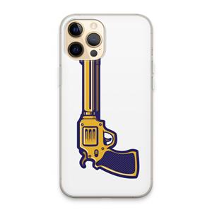 CaseCompany Pew Pew Pew: iPhone 13 Pro Max Transparant Hoesje