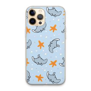CaseCompany Manta: iPhone 13 Pro Max Transparant Hoesje