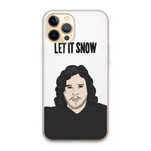 CaseCompany Let It Snow: iPhone 13 Pro Max Transparant Hoesje