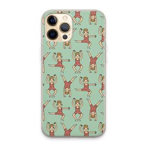 CaseCompany Gymboys: iPhone 13 Pro Max Transparant Hoesje