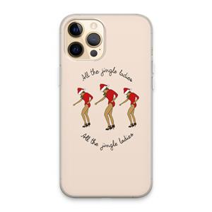 CaseCompany Jingle Ladies: iPhone 13 Pro Max Transparant Hoesje
